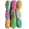 9 pc Skein Ball of 25g each Amigurumi 100% Cotton Crochet and Knitting Yarn