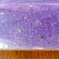 1x Yards 470mm (18.5inch wide) Sequin and Glitter Tulle Fabric Mesh