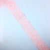 2x Yards Bright Coloured 40mm Wide Scalloped Polyester Floral Lace Trim