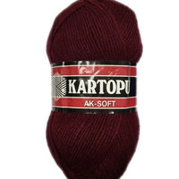 1x Kartopu AK Soft 100% Acrylic 100g Crochet and Knitting Yarn