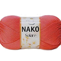 1x Nako Solare 100% Cotton Crochet, Knitting Yarn 100g