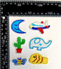 Multi Pcs Cute Mix Theme Sew-On Iron-On Embroidered Applique Patches