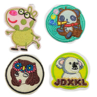 Multi Pcs Cute Mix Theme Sew-On Iron-On Embroidered Applique Patches