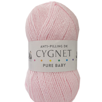 Cygnet Pure Baby DK Anti Pilling 100g Yarn for Crochet and Knitting