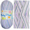 1x King Cole 4Ply Baby Print 100% Premium Acrylic Crochet and Knitting Yarn 100g