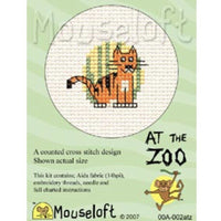 1x Mouseloft At the Zoo Design Mini Cross Stitch Kit- Choose Your Design