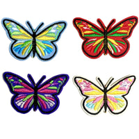 Multi Pcs Butterfly Theme Sew-On Iron-On Embroidered Applique Patches