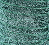 5x Yards 10mm Glitter Sparkly Velvety Polyester Ribbon - Pick Your Colour