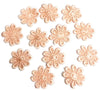 24x Colourful 25mm Daisy Flower Embroidered AB Giupure Sew on Applique Patch