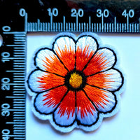 Multi Pcs Flower Theme Sew-On Iron-On Embroidered Applique Patches