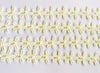 2x Yards 15mm Guipure Embroidered 5 Petals Flower Lace Trim - Pick your Colour
