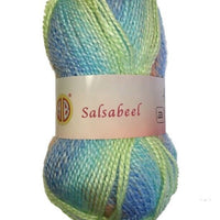 1x AB Salsabeel 100% Premium Acrylic 50g Crochet and Knitting Yarn