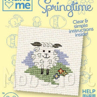 1x Mouseloft Springtime, Easter and By the Seaside Theme Mini Cross Stitch Kit