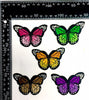 Multi Pcs Butterfly Theme Sew-On Iron-On Embroidered Applique Patches