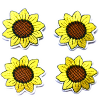 Multi Pcs Flower Theme Sew-On Iron-On Embroidered Applique Patches