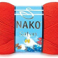 1x Nako Saten Crochet, Knitting Yarn 100g