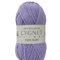 Cygnet Pure Baby DK Anti Pilling 100g Yarn for Crochet and Knitting