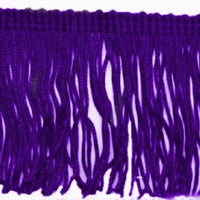 1x Yard Silky Fringing Tassel Trim 50mm Width - Choose your Colour