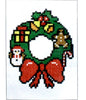 1x Easter and Christmas Themed Mini Cross Stitch Kits  -  Choose Your Design