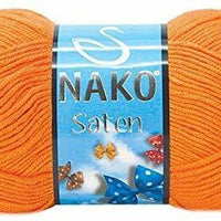 1x Nako Saten Crochet, Knitting Yarn 100g