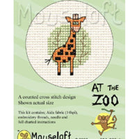 1x Mouseloft At the Zoo Design Mini Cross Stitch Kit- Choose Your Design