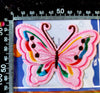 Multi Pcs Butterfly Theme Sew-On Iron-On Embroidered Applique Patches