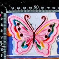 Multi Pcs Butterfly Theme Sew-On Iron-On Embroidered Applique Patches