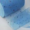 3x Yards 150mm Sequin Star Moon & Star Ribbon Tulle Sparkling Mesh for Crafts