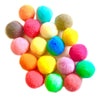 25x Large 20mm Pom Poms - Pick Your Colour