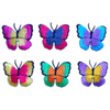 Multi Pcs Butterfly Theme Sew-On Iron-On Embroidered Applique Patches