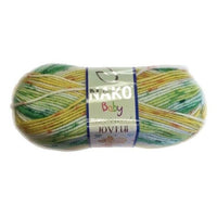 1x Nako Baby, Baby Tweed Joyful 100% premium acrylic 100g Yarn