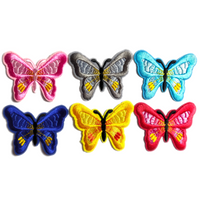 Multi Pcs Butterfly Theme Sew-On Iron-On Embroidered Applique Patches