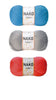 1x Nako Solare 100% Cotton Crochet, Knitting Yarn 100g