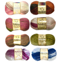 1X Nako Moher Special Romantik Jakar 100g Fine Crochet and Knitting Yarn