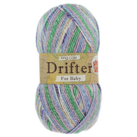 1x King Cole Drifter For Baby Mix Fibre DK Crochet and Knitting Yarn 100g