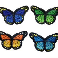 Multi Pcs Butterfly Theme Sew-On Iron-On Embroidered Applique Patches