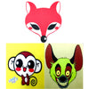 3 pcs Cute Cartoon Theme Sew-On Iron-On Applique Patches