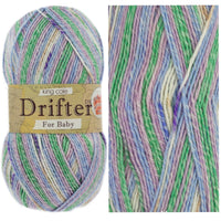 1x King Cole Drifter For Baby Mix Fibre DK Crochet and Knitting Yarn 100g