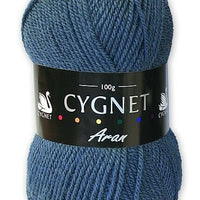 Cygnet Aran 100% Acrylic 100g Yarn for Crochet and Knitting