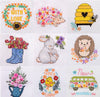 1x Easter and Christmas Themed Mini Cross Stitch Kits  -  Choose Your Design