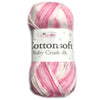 1x King Cole Cottonsoft Baby Crush DK 100% Cotton Crochet and Knitting Yarn 100g