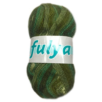 1x Fulya Variegated 100% Acrylic Fine 100g Crochet and Knitting Yarn