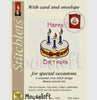 1x Mouseloft Stitchlets Celebration Card Mini Cross Stitch Kit with Cards