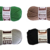 1x Kartopu Zambak 100% Acrylic 100g Chunky Crochet and Knitting Yarn