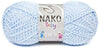 1x Nako Baby Piril 94% Premium Acrylic 6% Metallic Polyester 50g Yarn