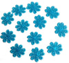 24x Colourful 25mm Daisy Flower Embroidered AB Giupure Sew on Applique Patch