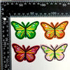 Multi Pcs Butterfly Theme Sew-On Iron-On Embroidered Applique Patches