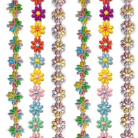 2x Yards 15mm Guipure Embroidered Flower Lace Trim - Pick your Flower Design