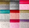 1x Yards 470mm (18.5inch wide) Sequin and Glitter Tulle Fabric Mesh