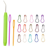 1x Knit Pick With Plastic Needle and Stitch Holder Kit Set